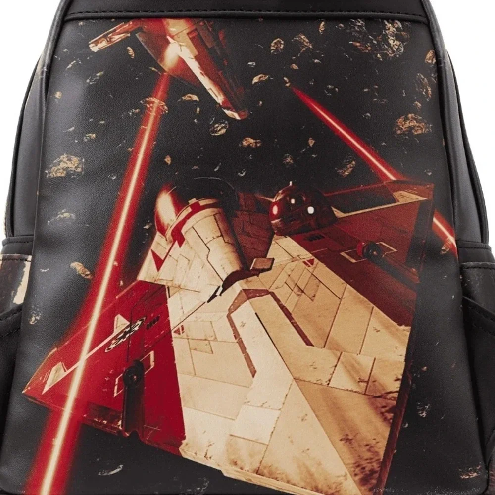 Loungefly Disney Star Wars Episode II‎ Attack of the Clones Scene Backpack